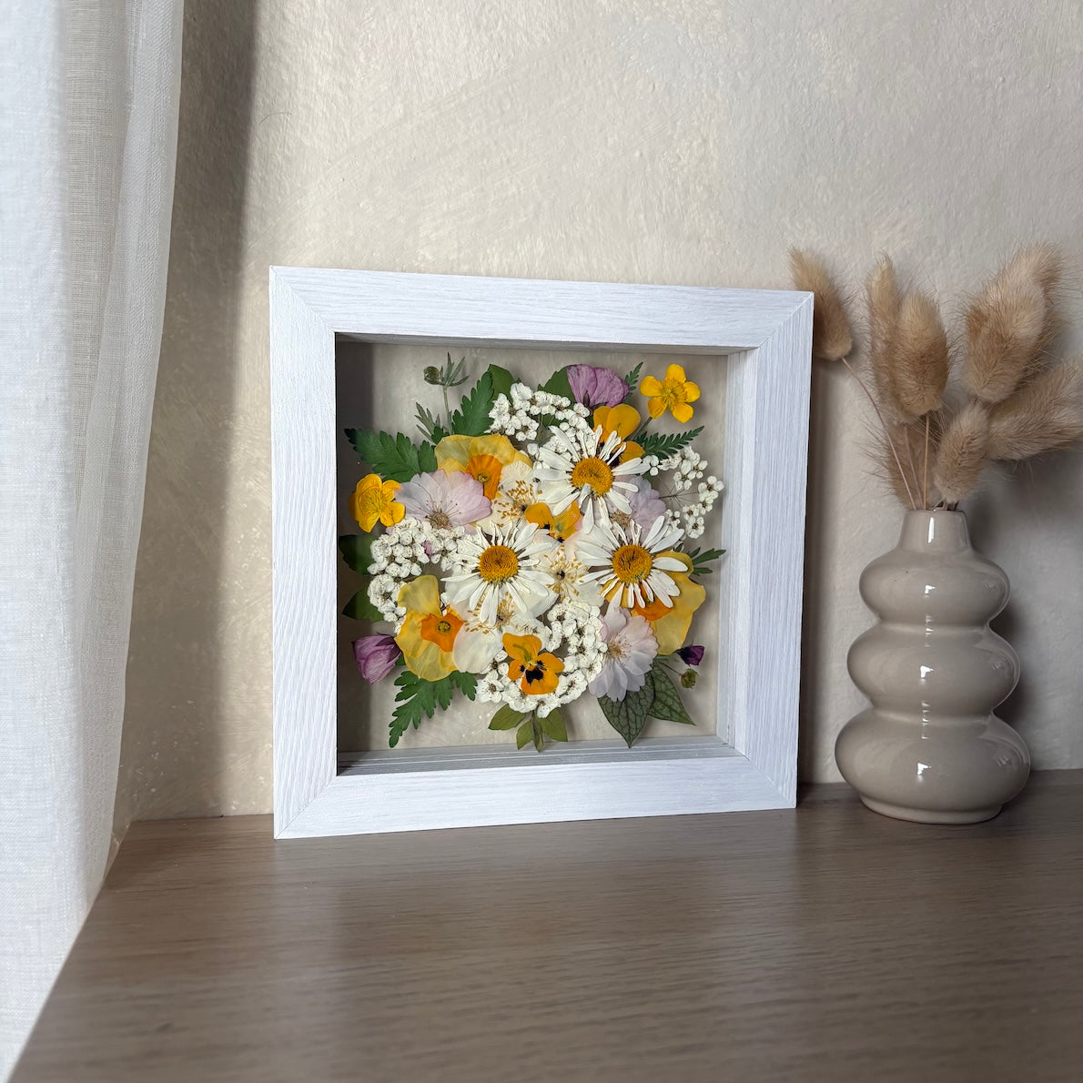 Sonnendurchflutete Margeriten