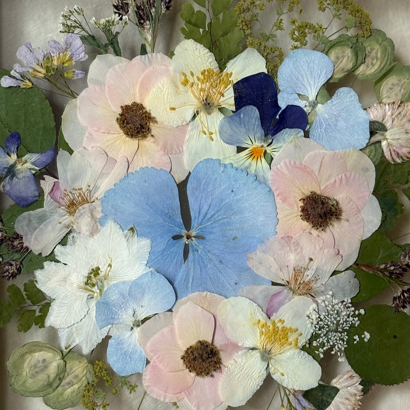 In Blüten verborgene Gedichte