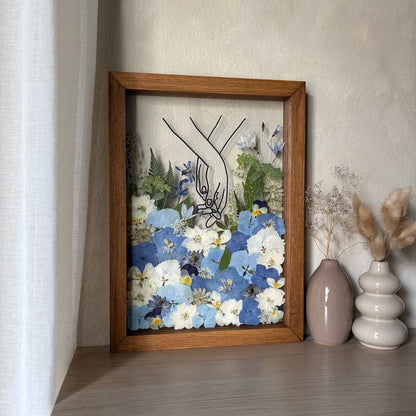 Gemeinsam gehen wir den Fluss der Liebe entlang