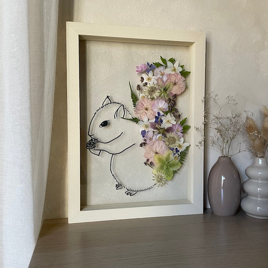 Hund im Frühlingsmantel